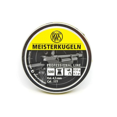 RWS MEISTERKUGELN 4,5 MM 0,53G (CONF. 500)